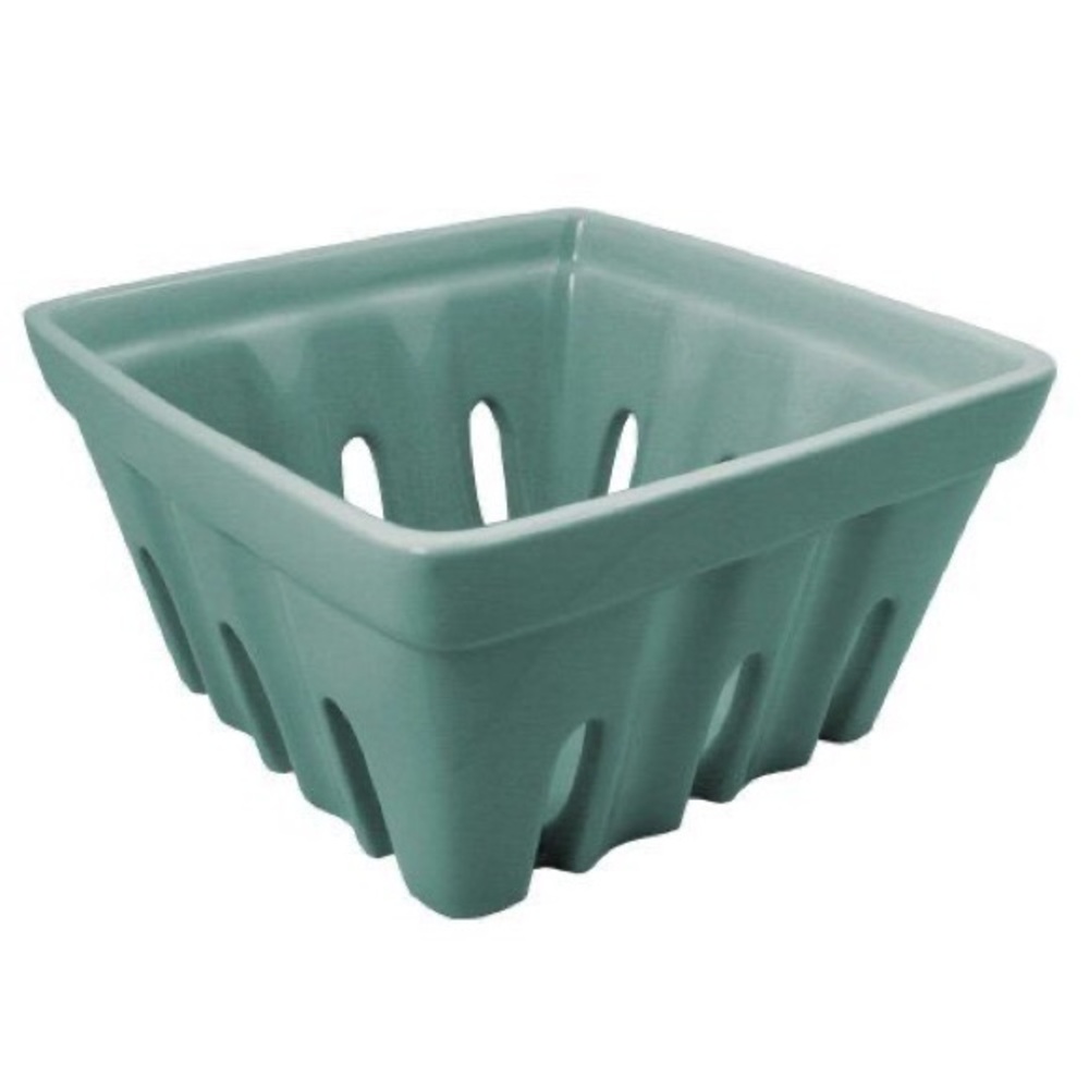Fishs Eddy mint green berry bowl